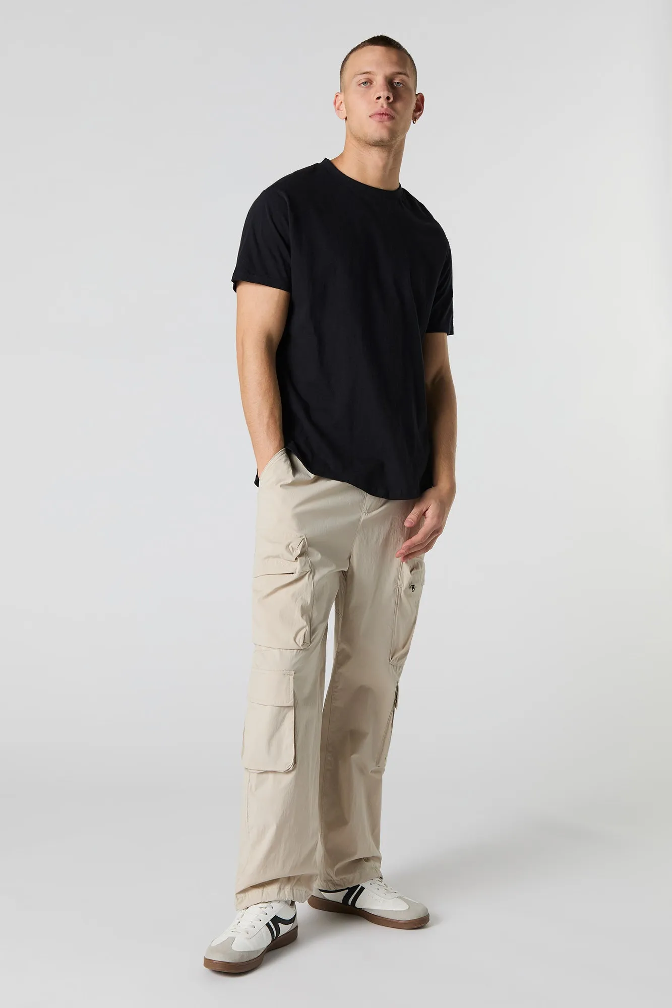 Nylon Zip Pocket Cargo Pant sold by Urban Planet product image thumbnail 2