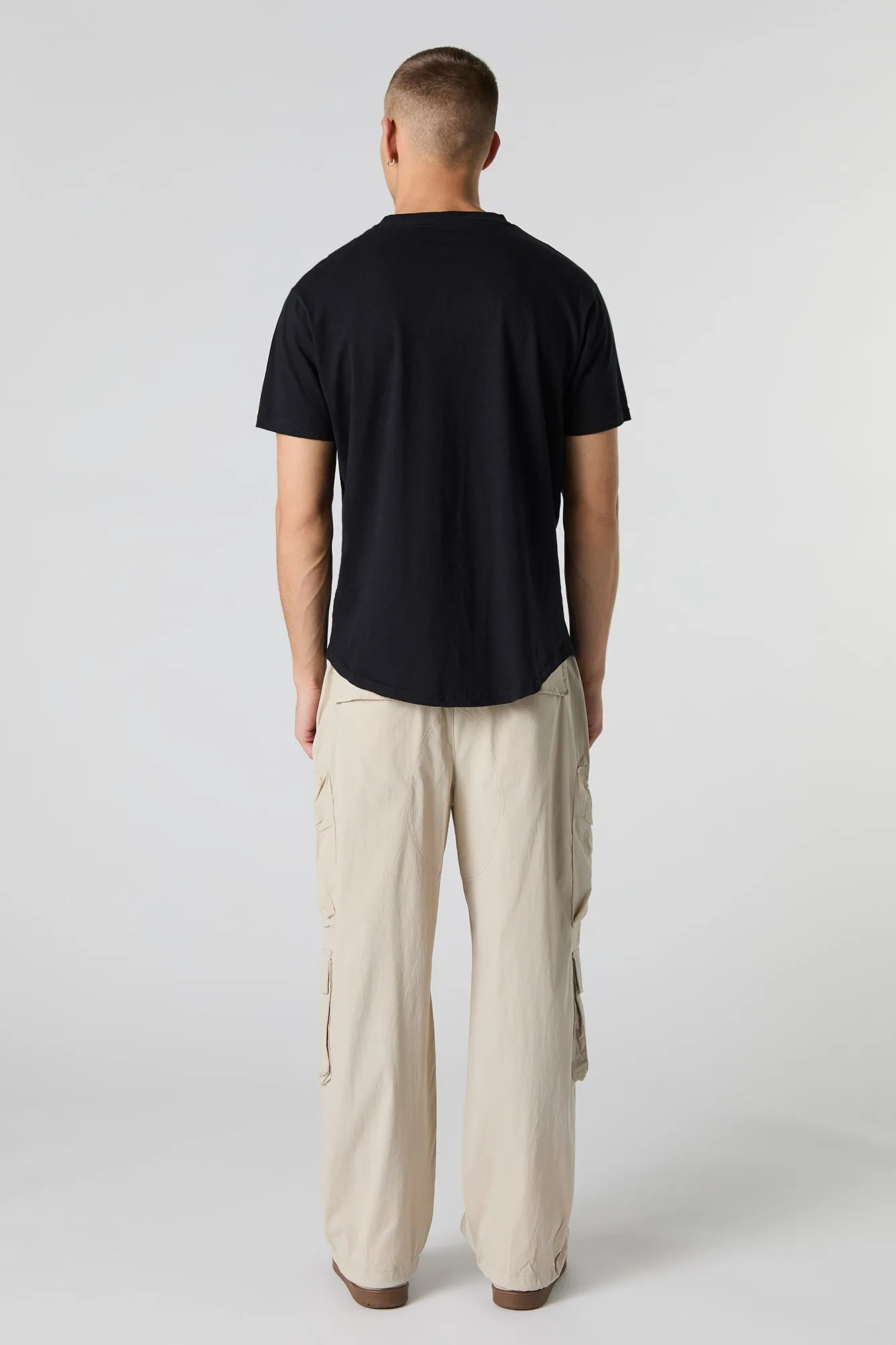 Pantalon cargo en nylon avec poche à glissière sold by Urban Planet product image thumbnail 3