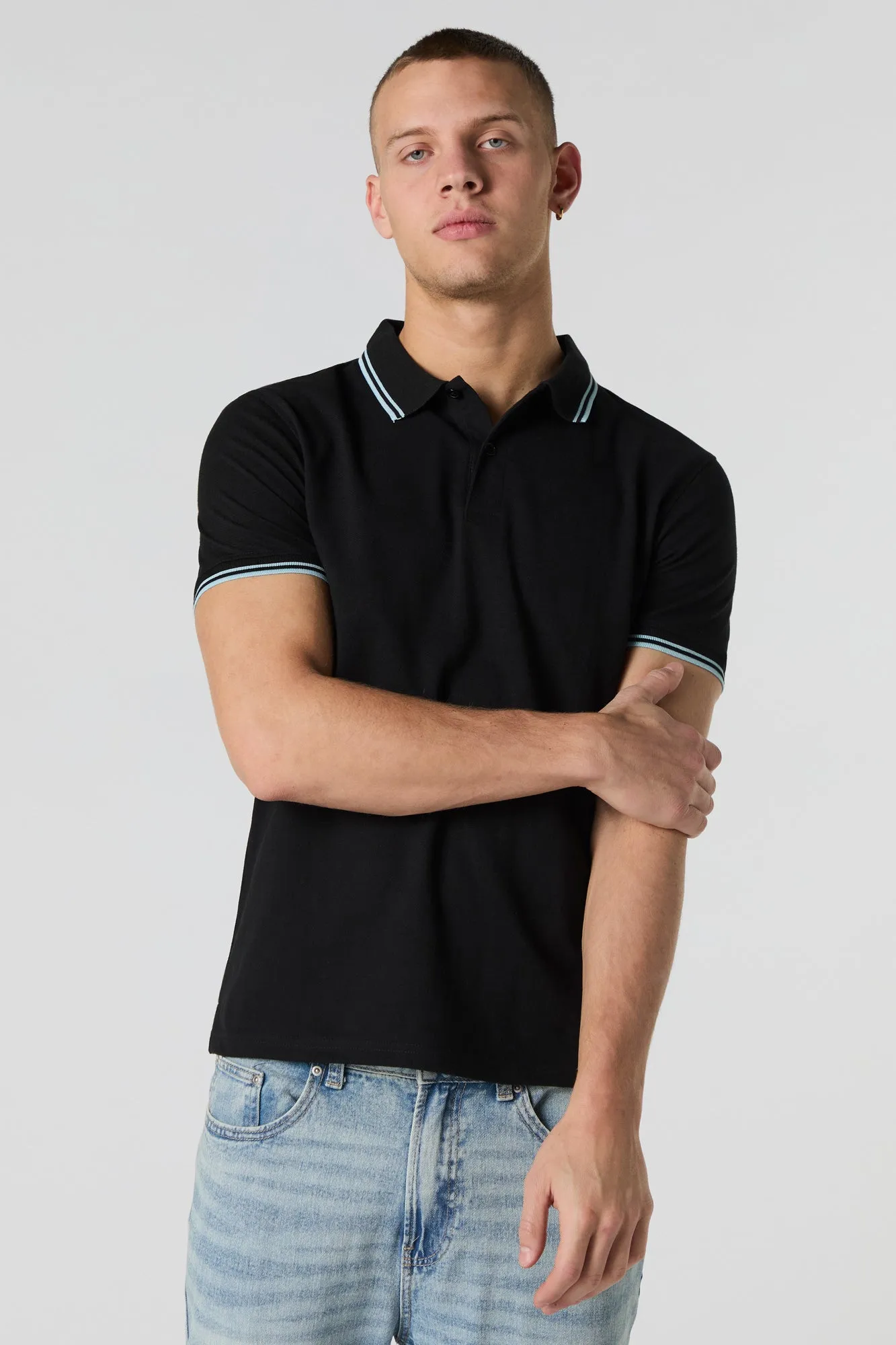 Polo à garniture contrastante sold by Urban Planet product image thumbnail 4