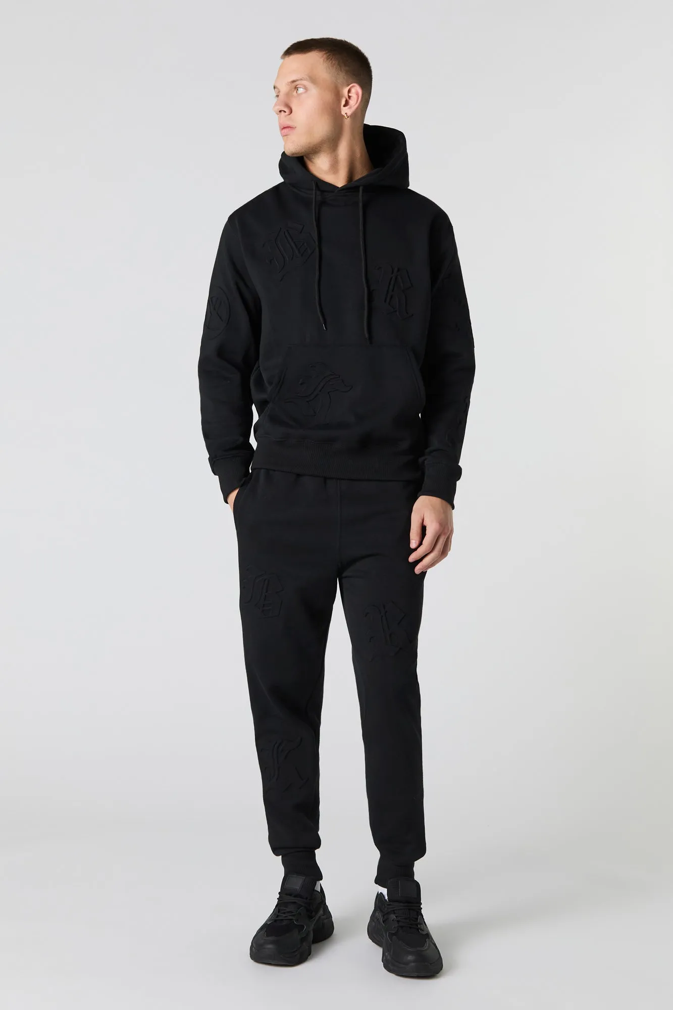 Jogger en molleton à lettre embossée sold by Urban Planet product image thumbnail 5