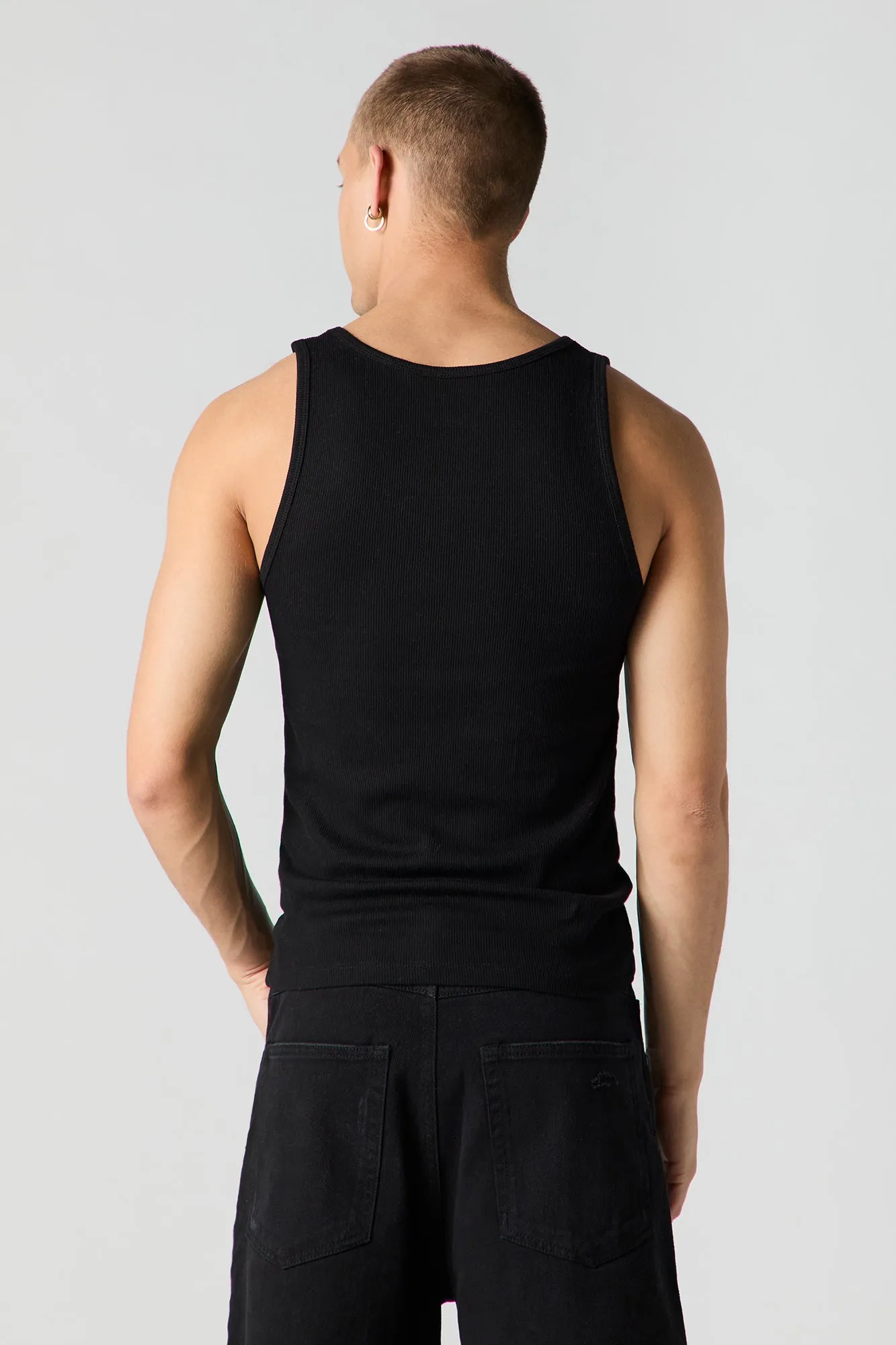 Débardeur côtelé uni sold by Urban Planet product image thumbnail 5