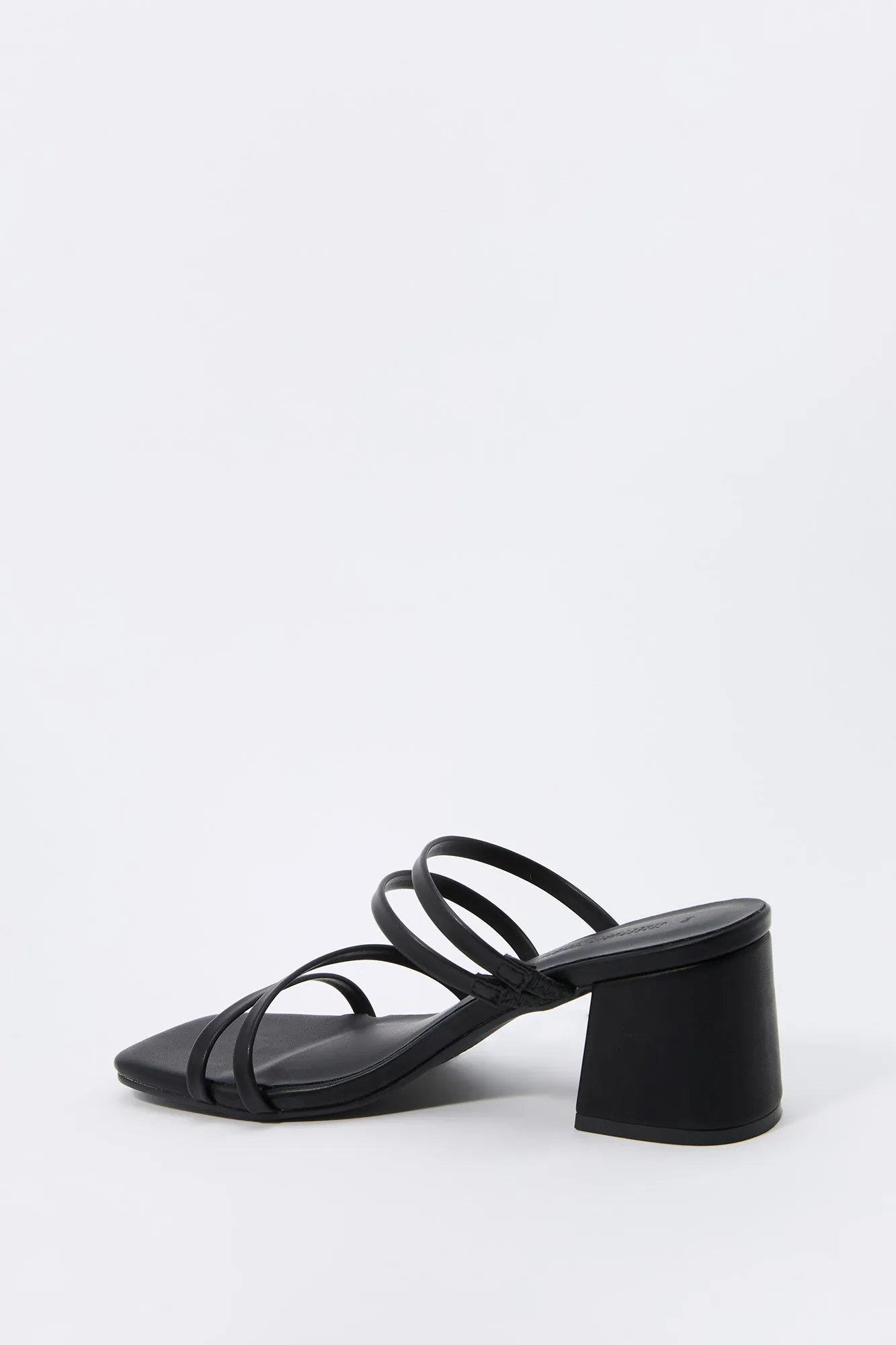 Faux-Leather Strappy Open Toe Heel sold by Urban Planet product image thumbnail 3