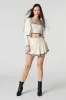 Knit Striped Trim Cropped Cardigan sold by Urban Planet