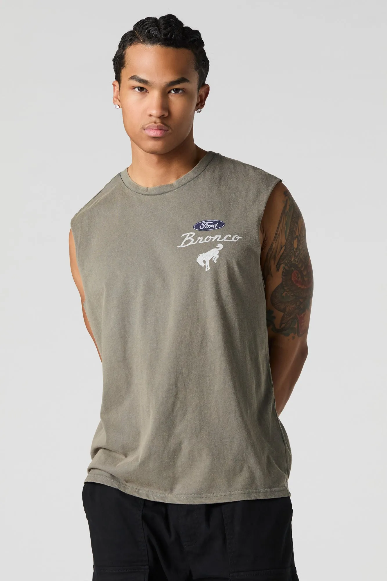 Débardeur délavé à imprimé Ford Bronco sold by Urban Planet
