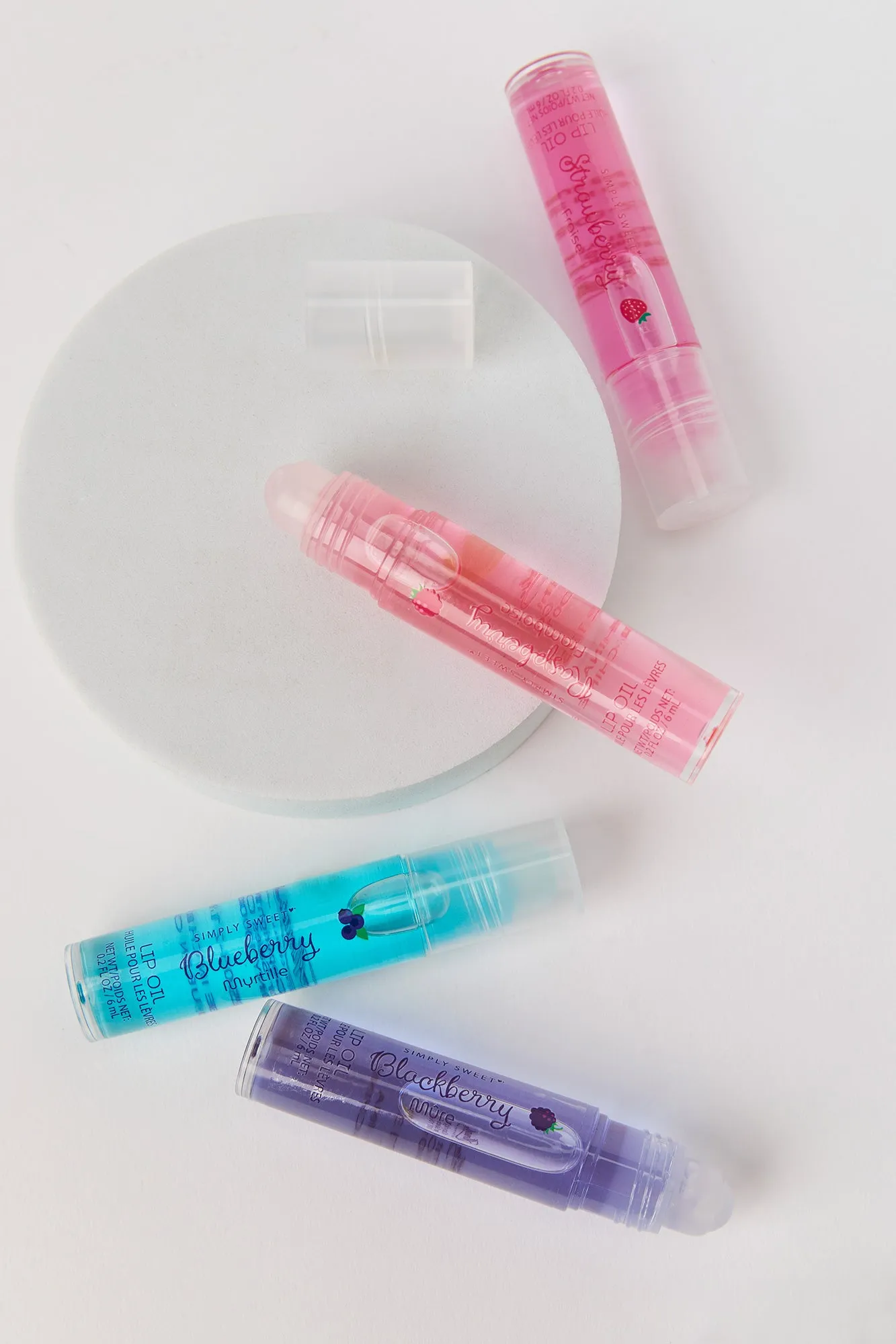 Huile à lèvres aux fruits (paquet de 4) sold by Urban Planet product image thumbnail 5