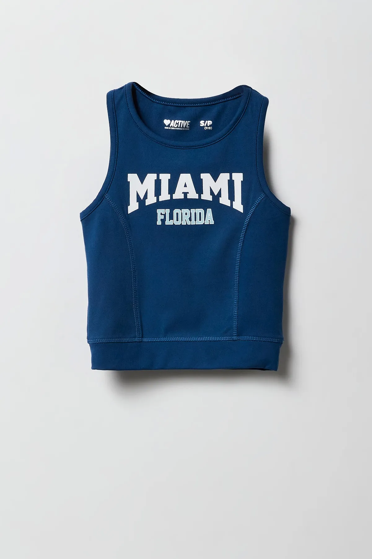 Girls Active Graphic Tank sold by Urban Planet product image thumbnail 5