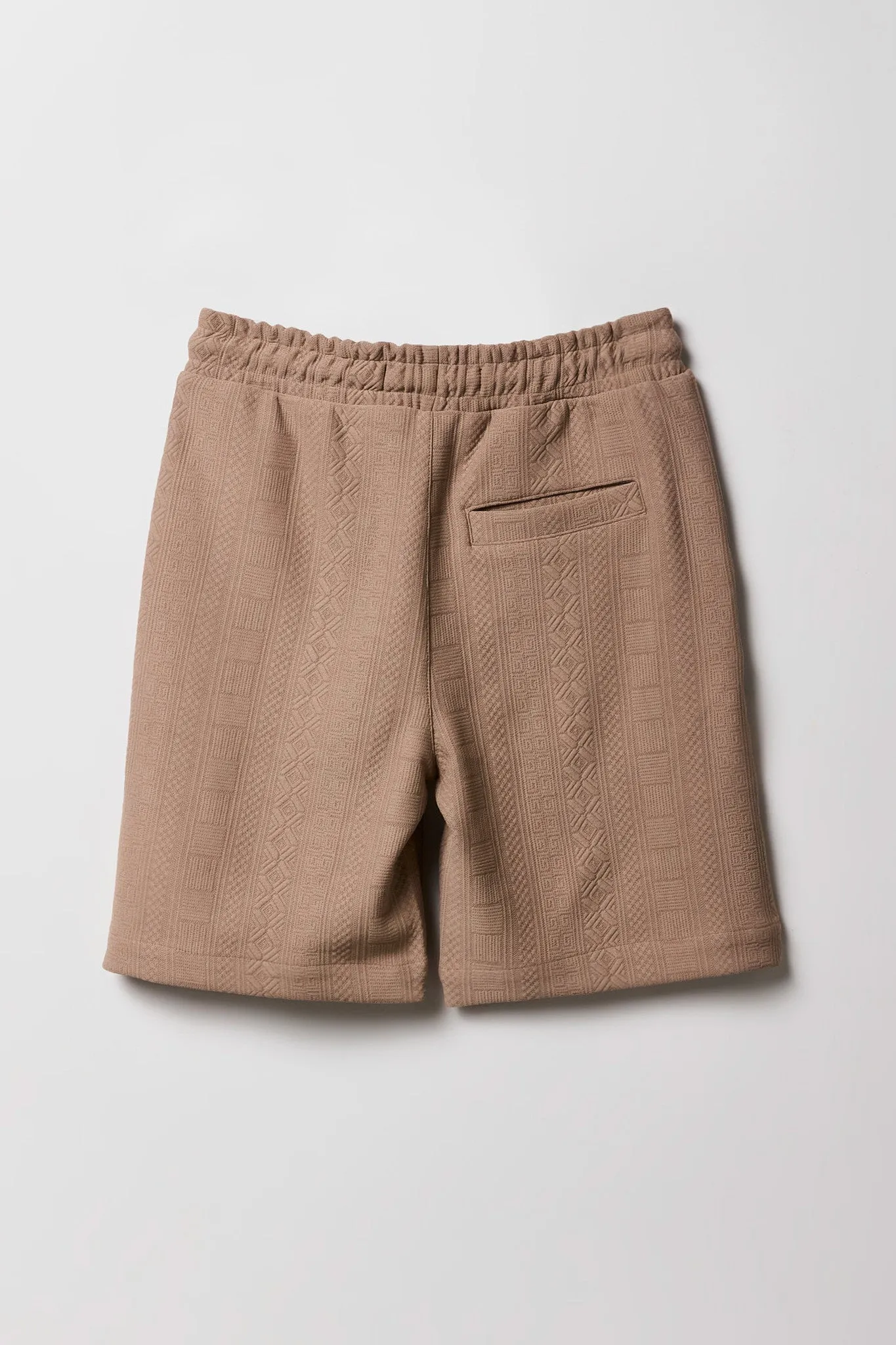 Short à taille coulissante texturé Geo pour garçons sold by Urban Planet product image thumbnail 4