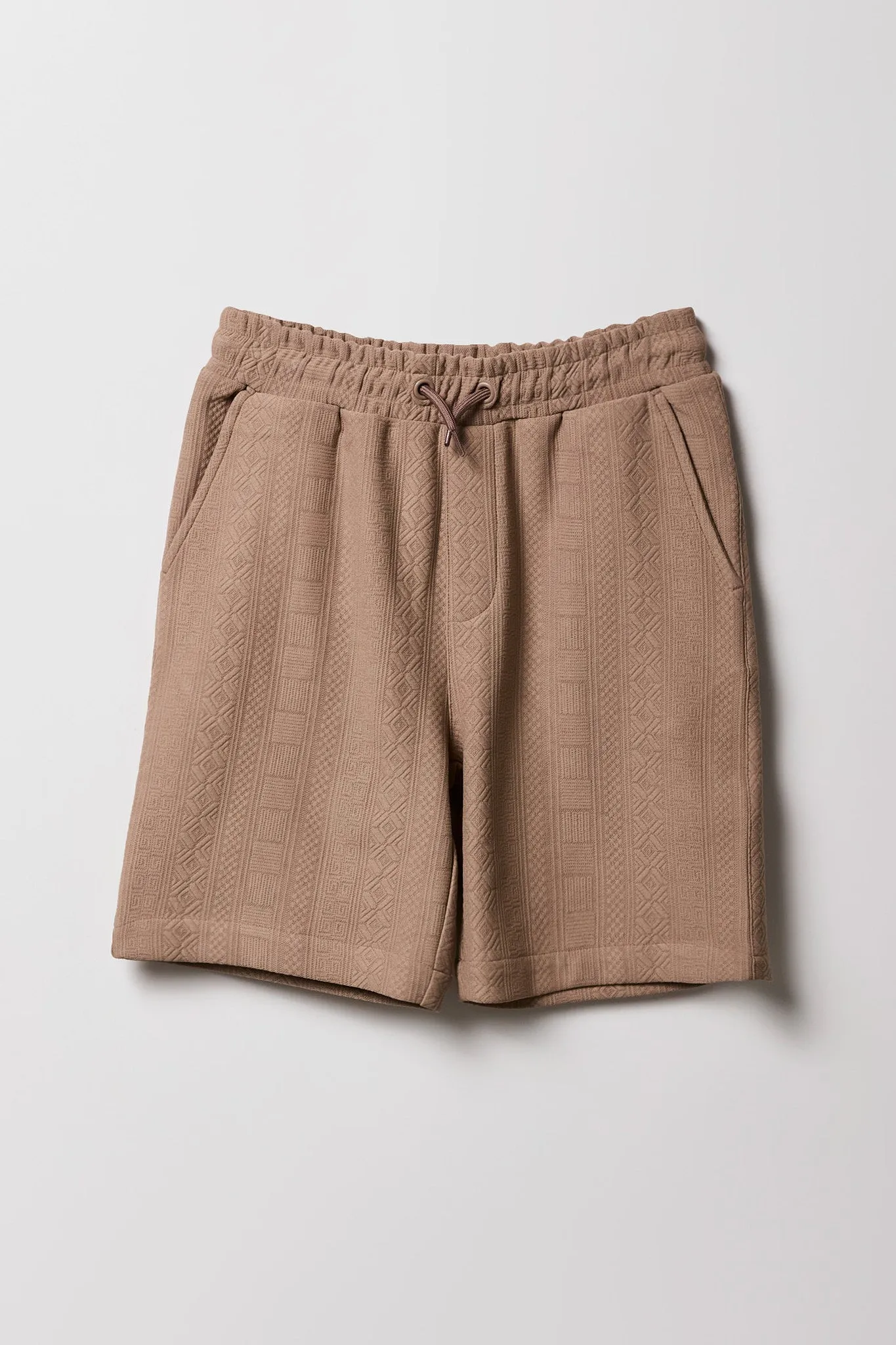 Short à taille coulissante texturé Geo pour garçons sold by Urban Planet product image thumbnail 3