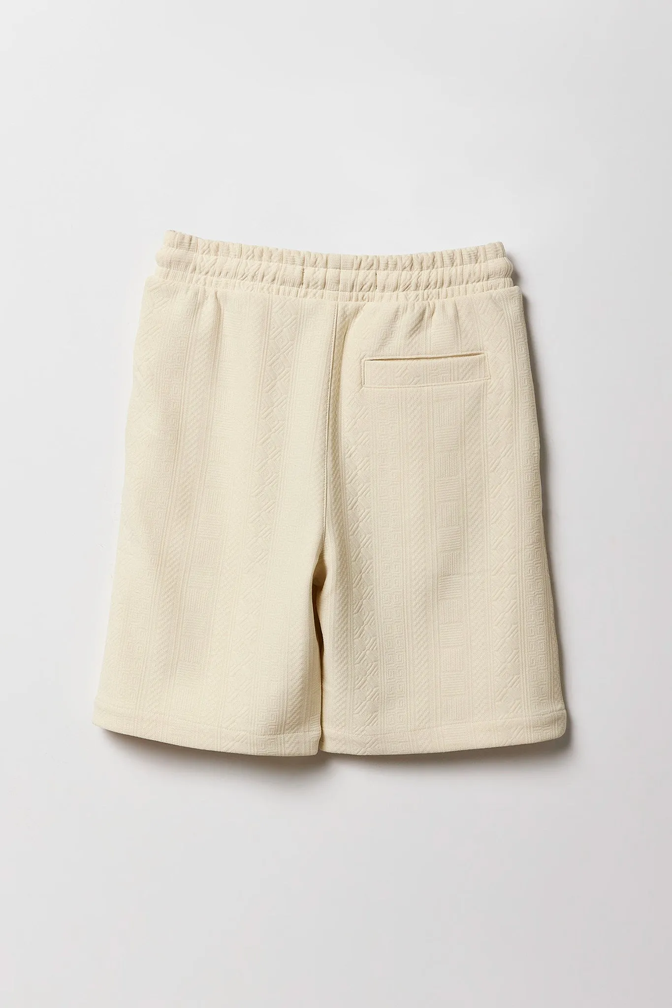 Short à taille coulissante texturé Geo pour garçons sold by Urban Planet product image thumbnail 2