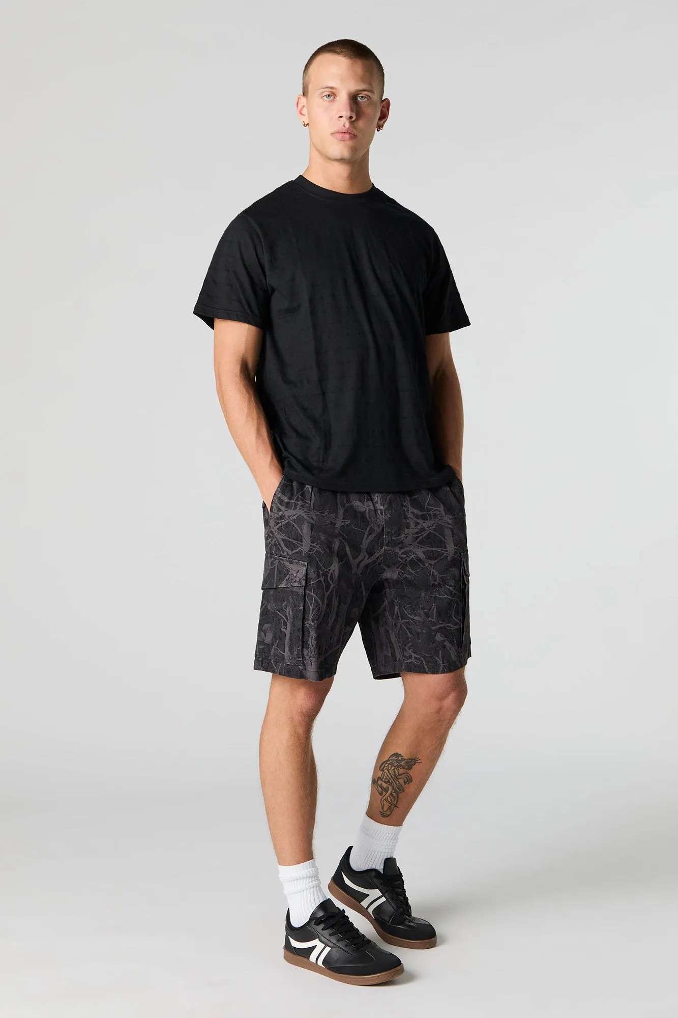 Short cargo classique à taille coulissante sold by Urban Planet product image thumbnail 4