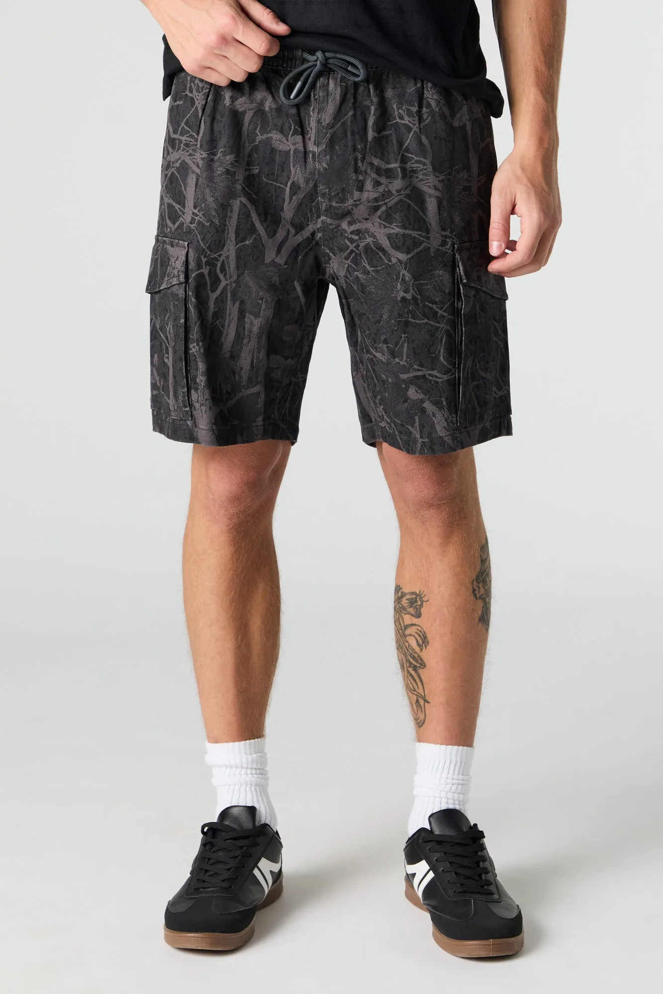 Short cargo classique à taille coulissante sold by Urban Planet product image thumbnail 2