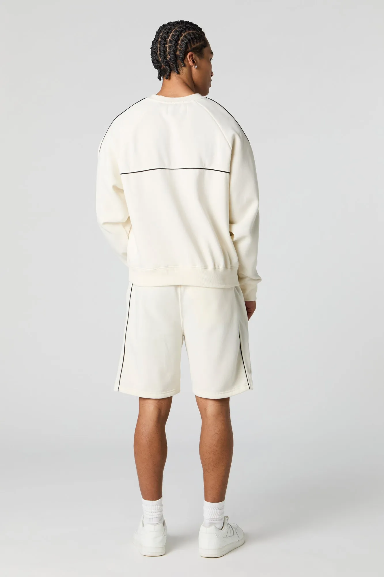 Short en molleton à imprimé Racing sold by Urban Planet product image thumbnail 3