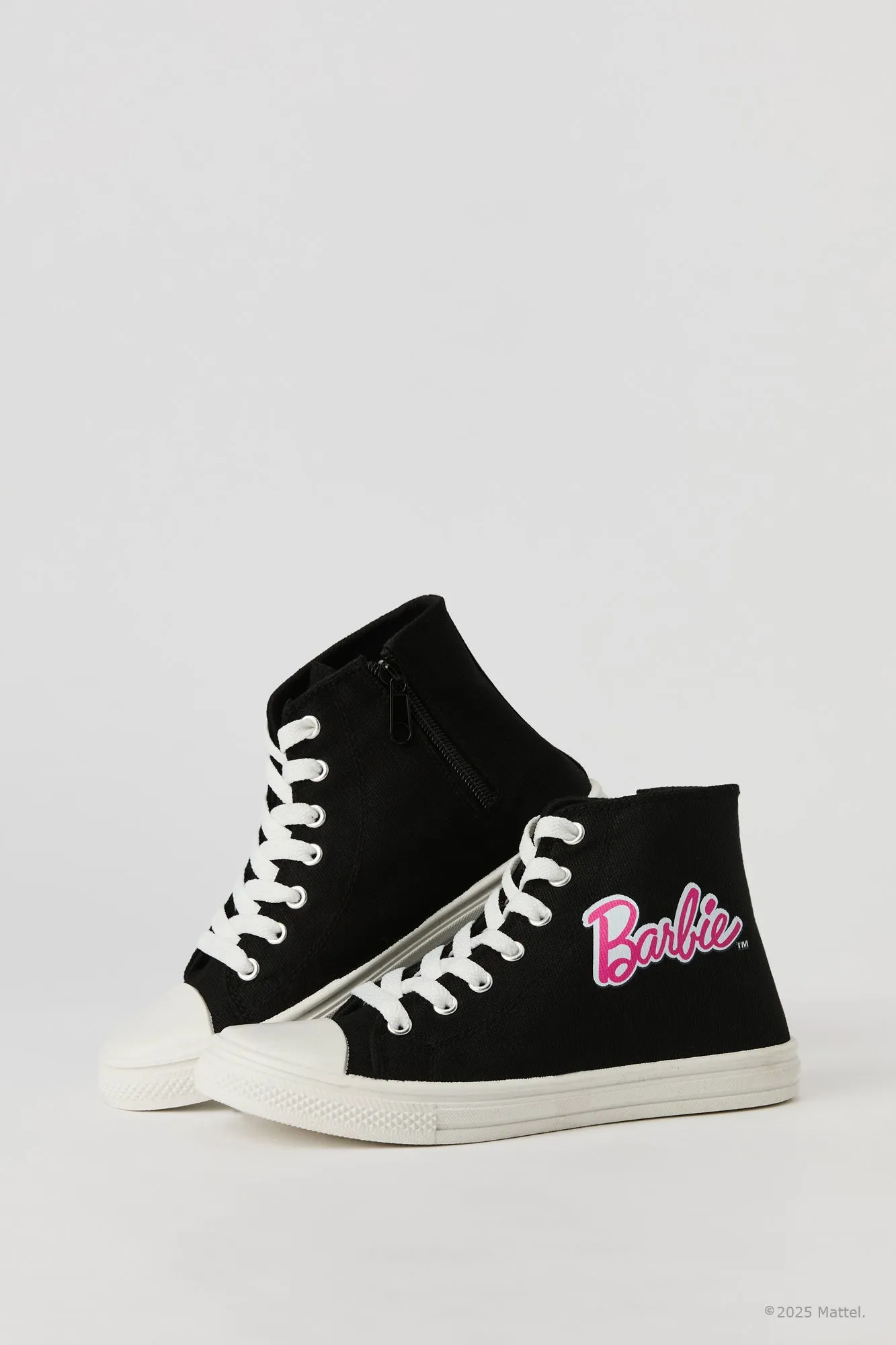 Barbie™ Girls Graphic High Top Lace Up Sneaker sold by Urban Planet