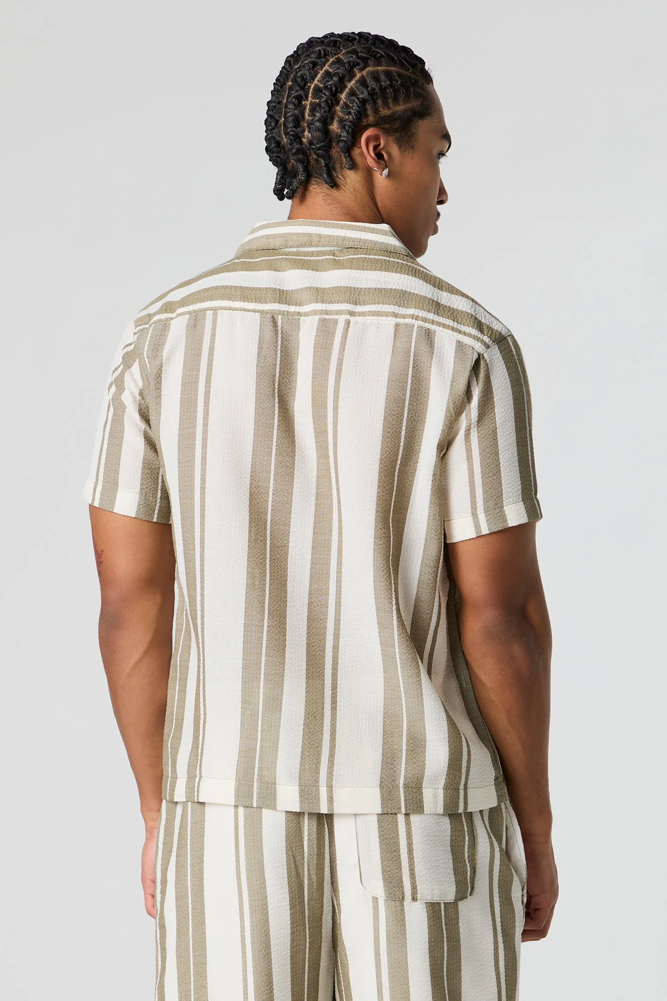 Haut rayé boutonné sold by Urban Planet product image thumbnail 5