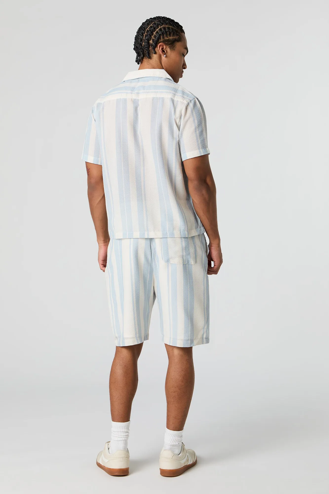 Short rayé à taille coulissante sold by Urban Planet product image thumbnail 3