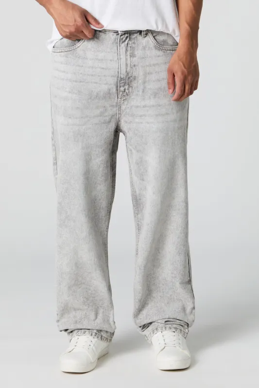 Grey Loose Fit Jean sold by Urban Planet