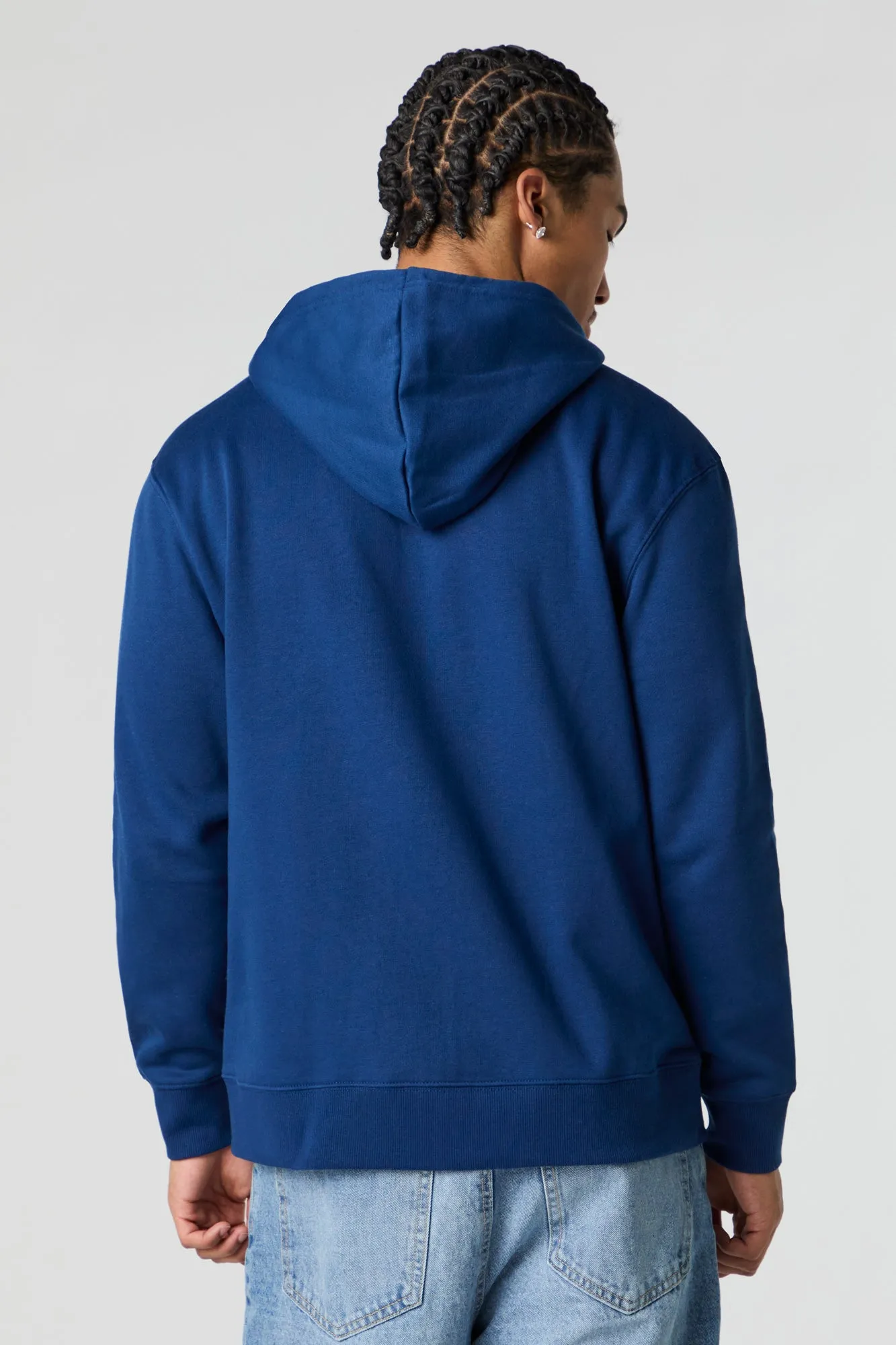 Classic Fleece Zip-Up Hoodie sold by Urban Planet product image thumbnail 2
