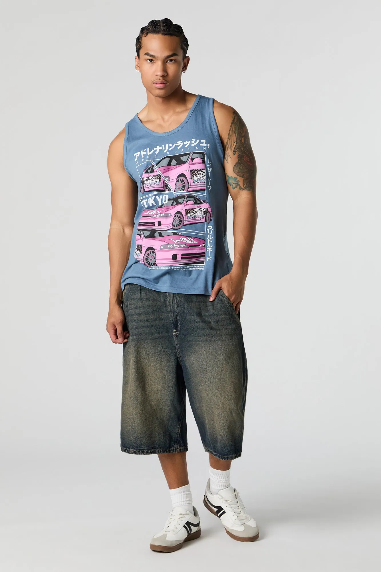 Tokyo Graphic Tank sold by Urban Planet product image thumbnail 3