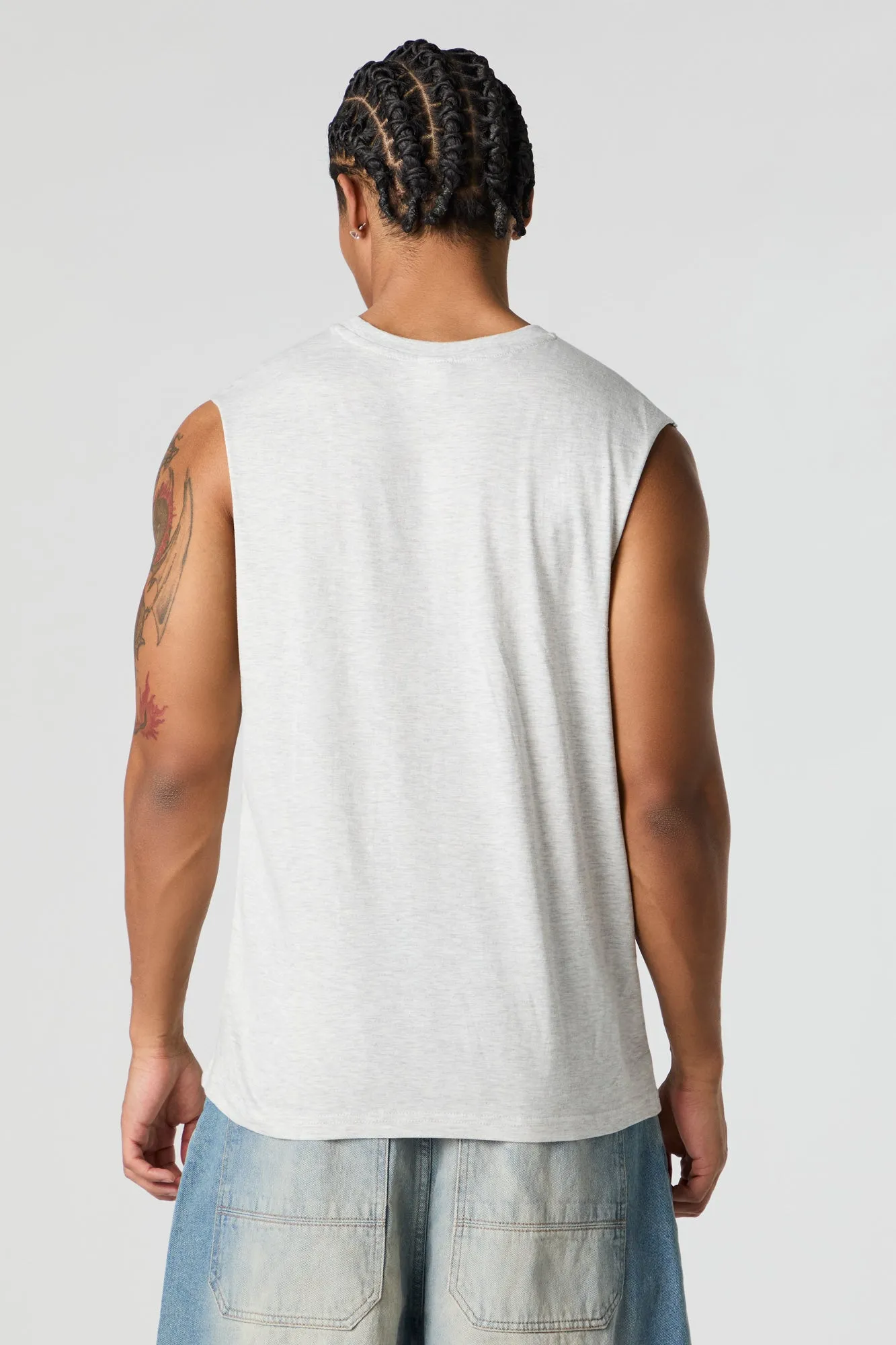 Chicago Athletics Graphic Muscle Shirt sold by Urban Planet product image thumbnail 2
