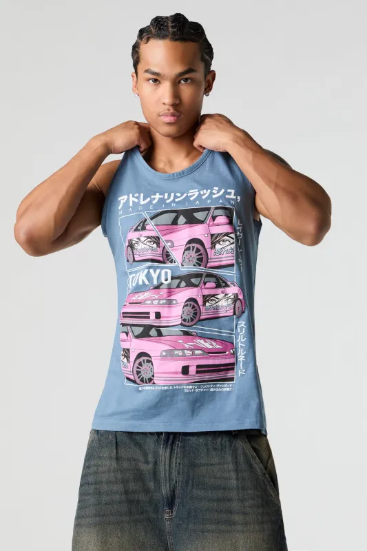 Camisole à imprimé Tokyo sold by Urban Planet