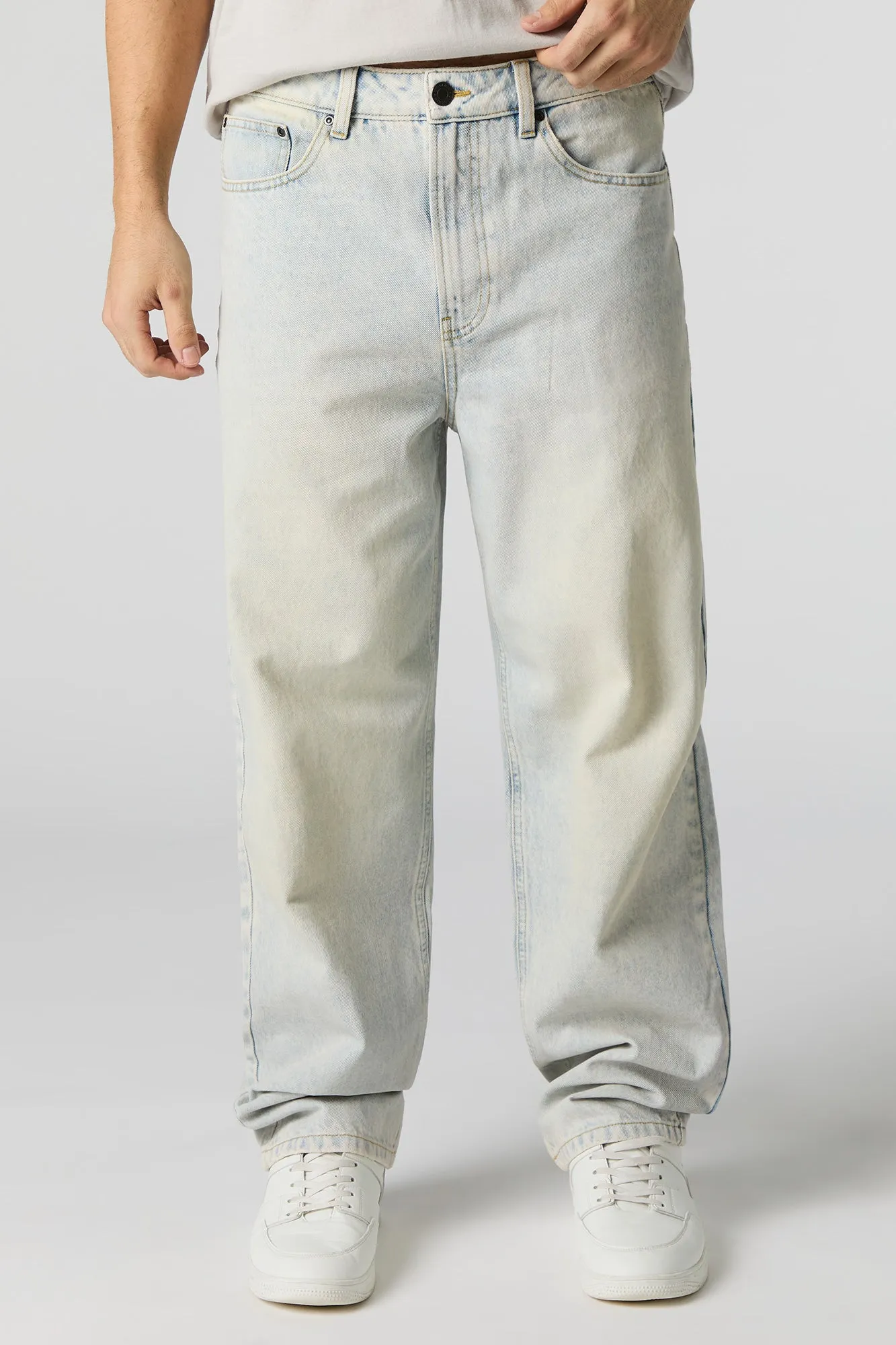 Vintage Light Baggy Jean sold by Urban Planet