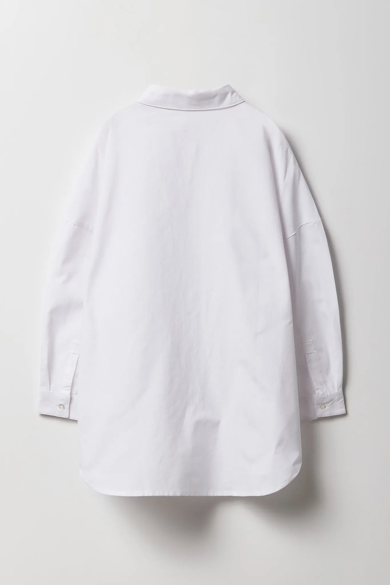 Girls Oversized Button-Up Long Sleeve Top sold by Urban Planet product image thumbnail 4