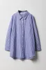 Haut boutonné surdimensionné à manches longues pour fille sold by Urban Planet