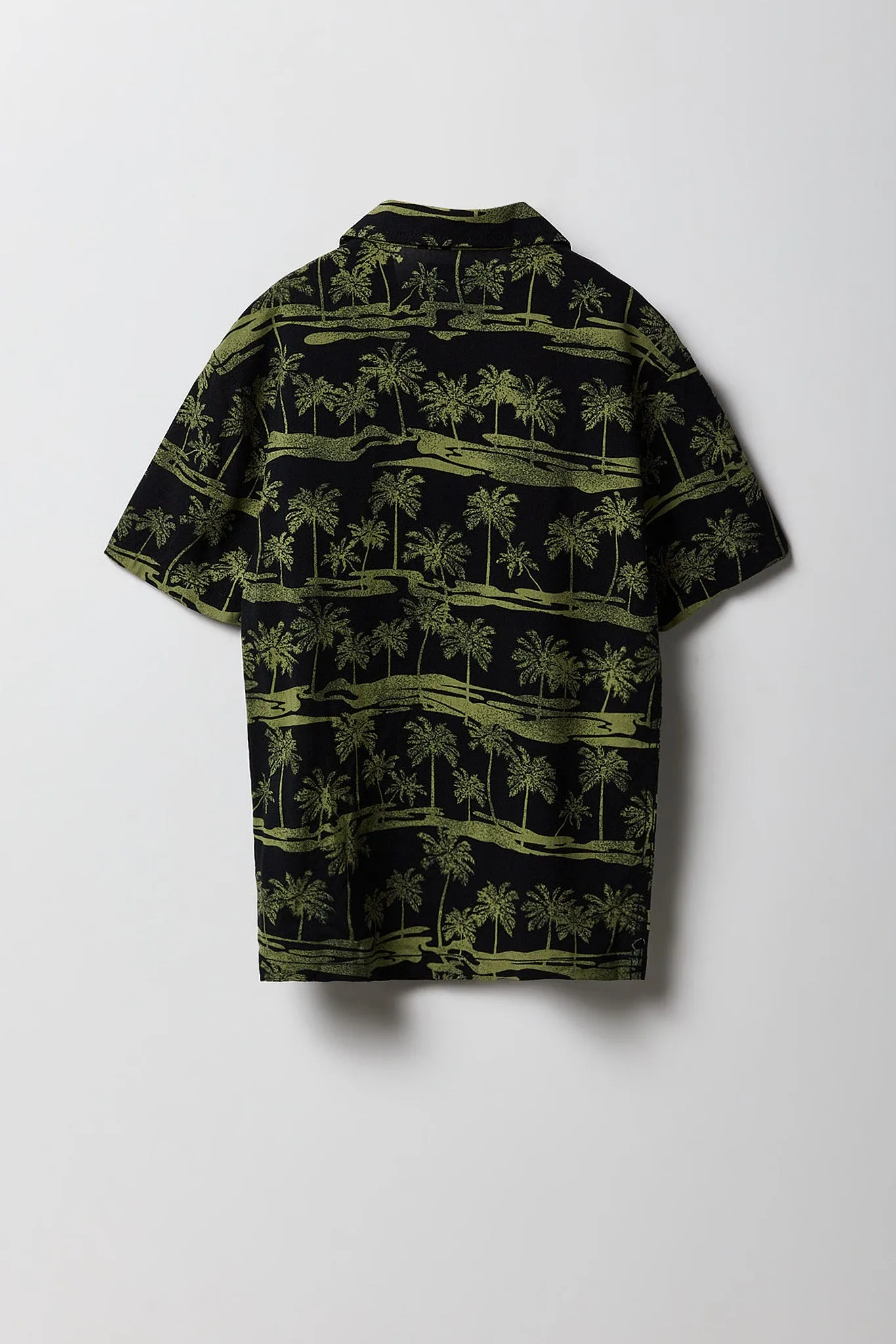 Boys Tropical Print Button-Up Top sold by Urban Planet product image thumbnail 2