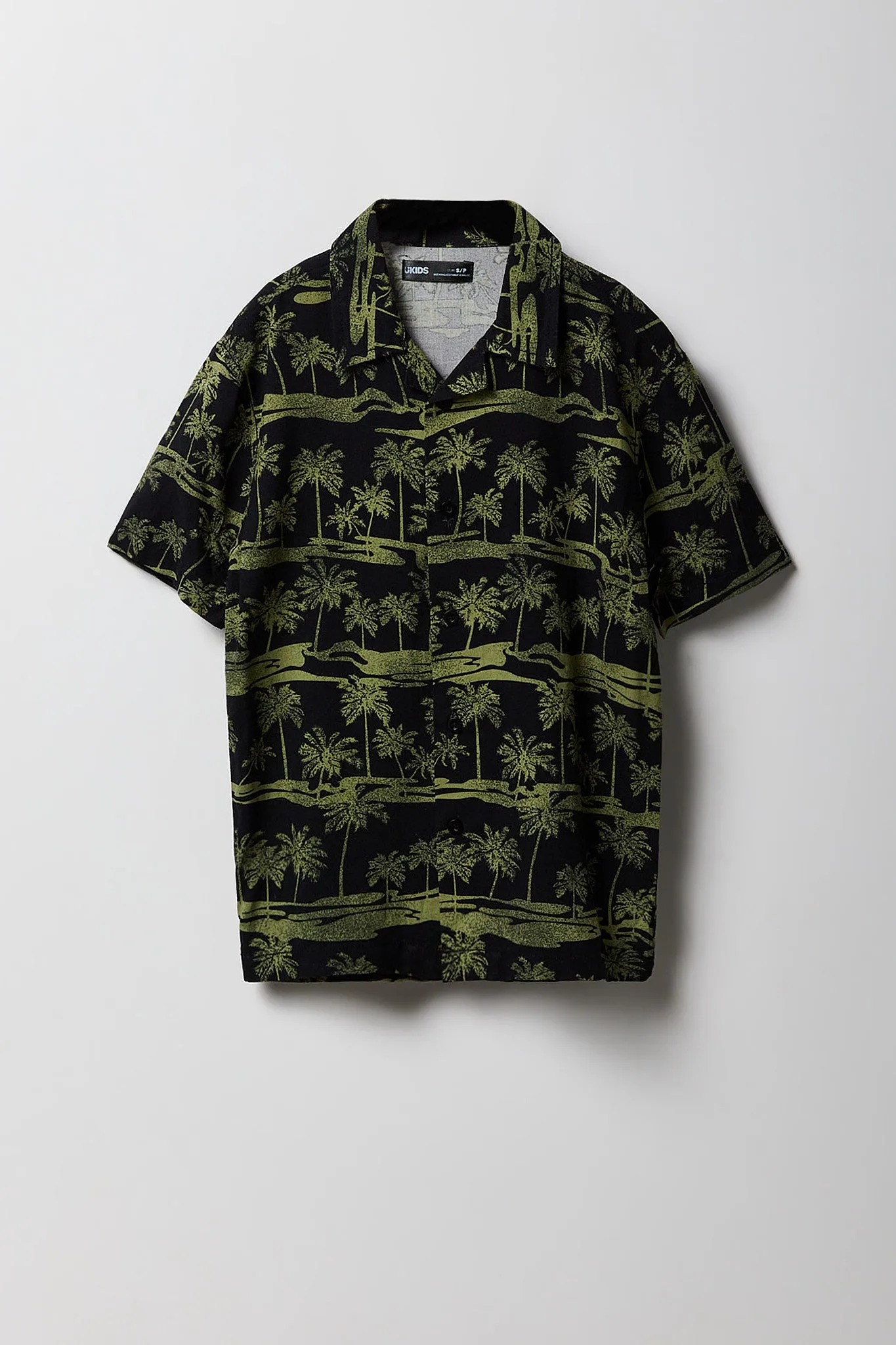 Haut boutonné avec motif tropical pour garçon sold by Urban Planet