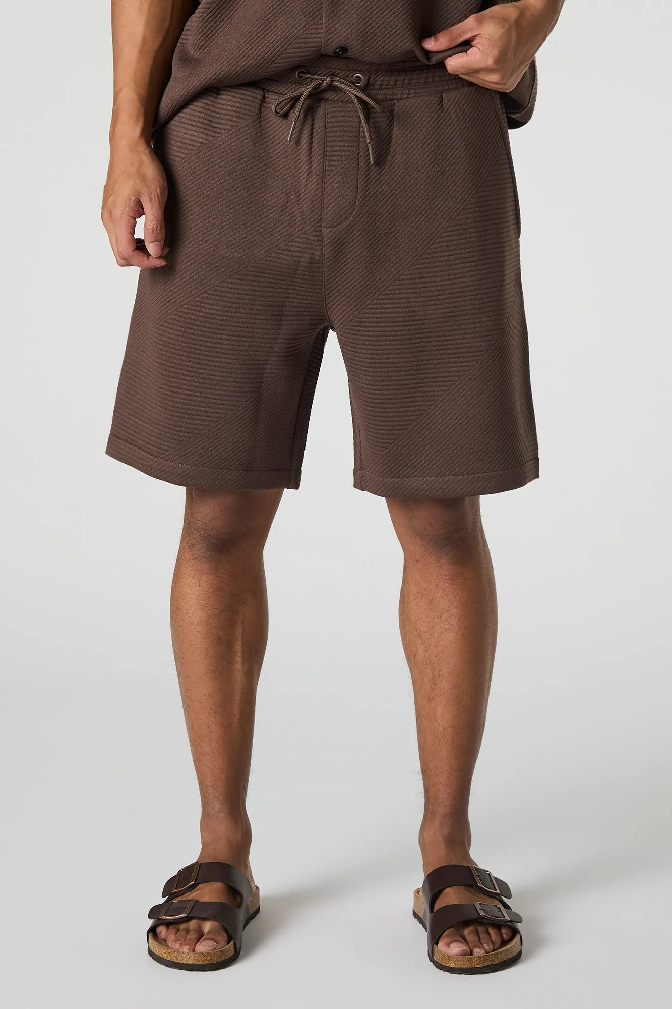 Textured Drawstring Short sold by Urban Planet