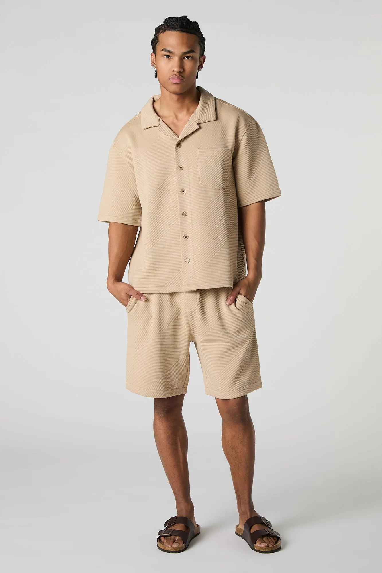 Textured Drawstring Short sold by Urban Planet product image thumbnail 5