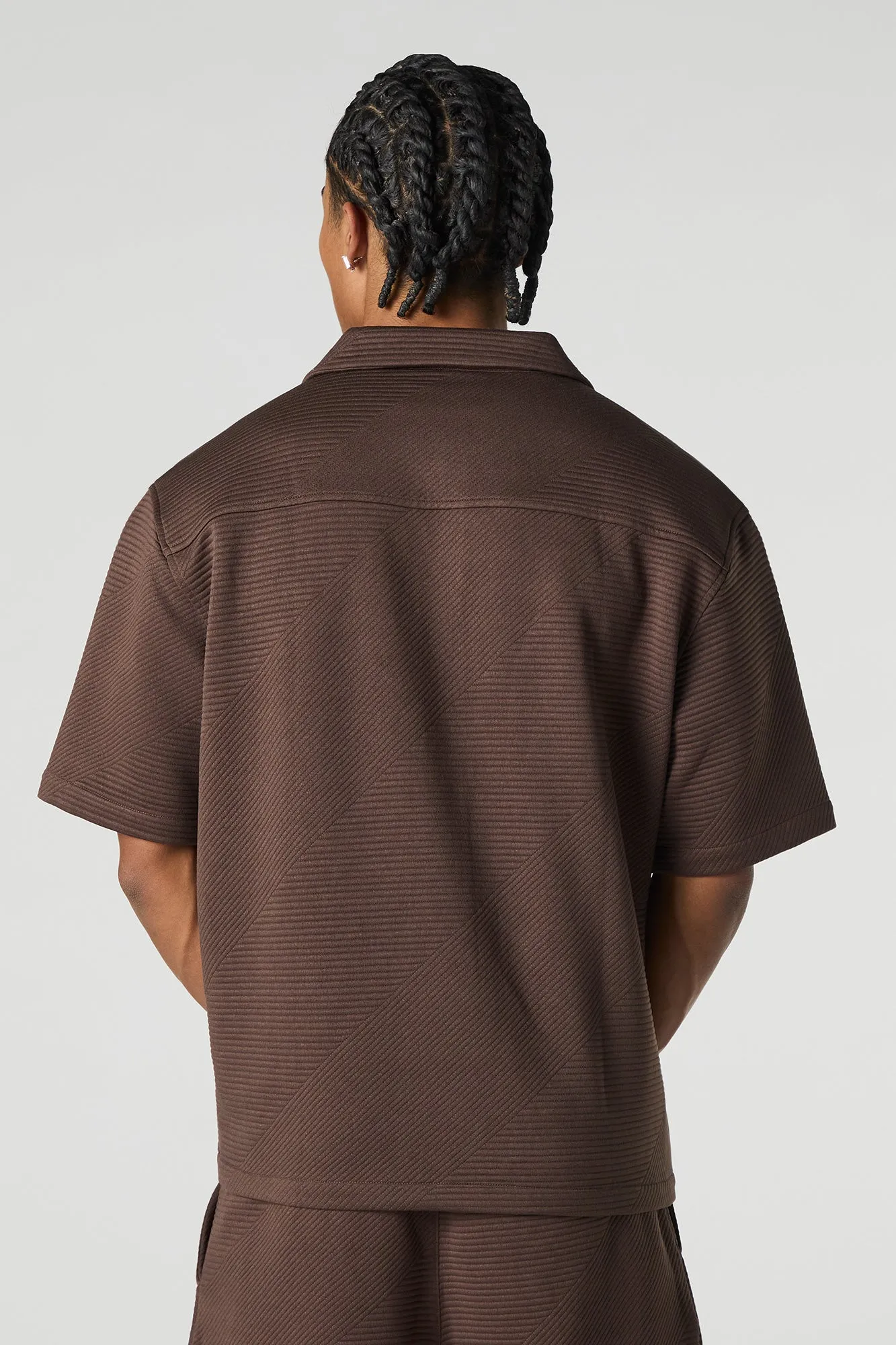 Polo boutonné texturé sold by Urban Planet product image thumbnail 2