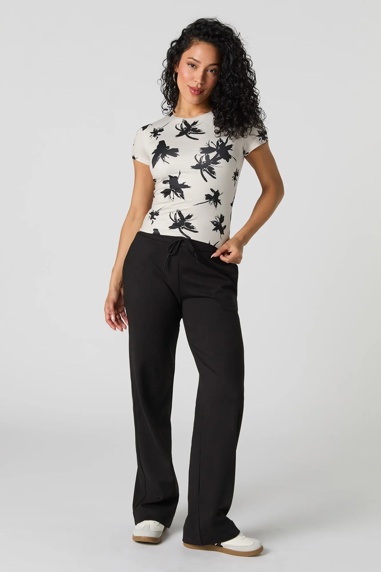 Contour Crewneck T-Shirt sold by Urban Planet product image thumbnail 3