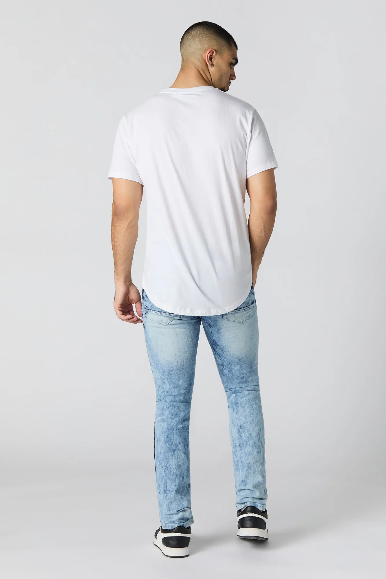 Stretch Moto Skinny Jean sold by Urban Planet product image thumbnail 3