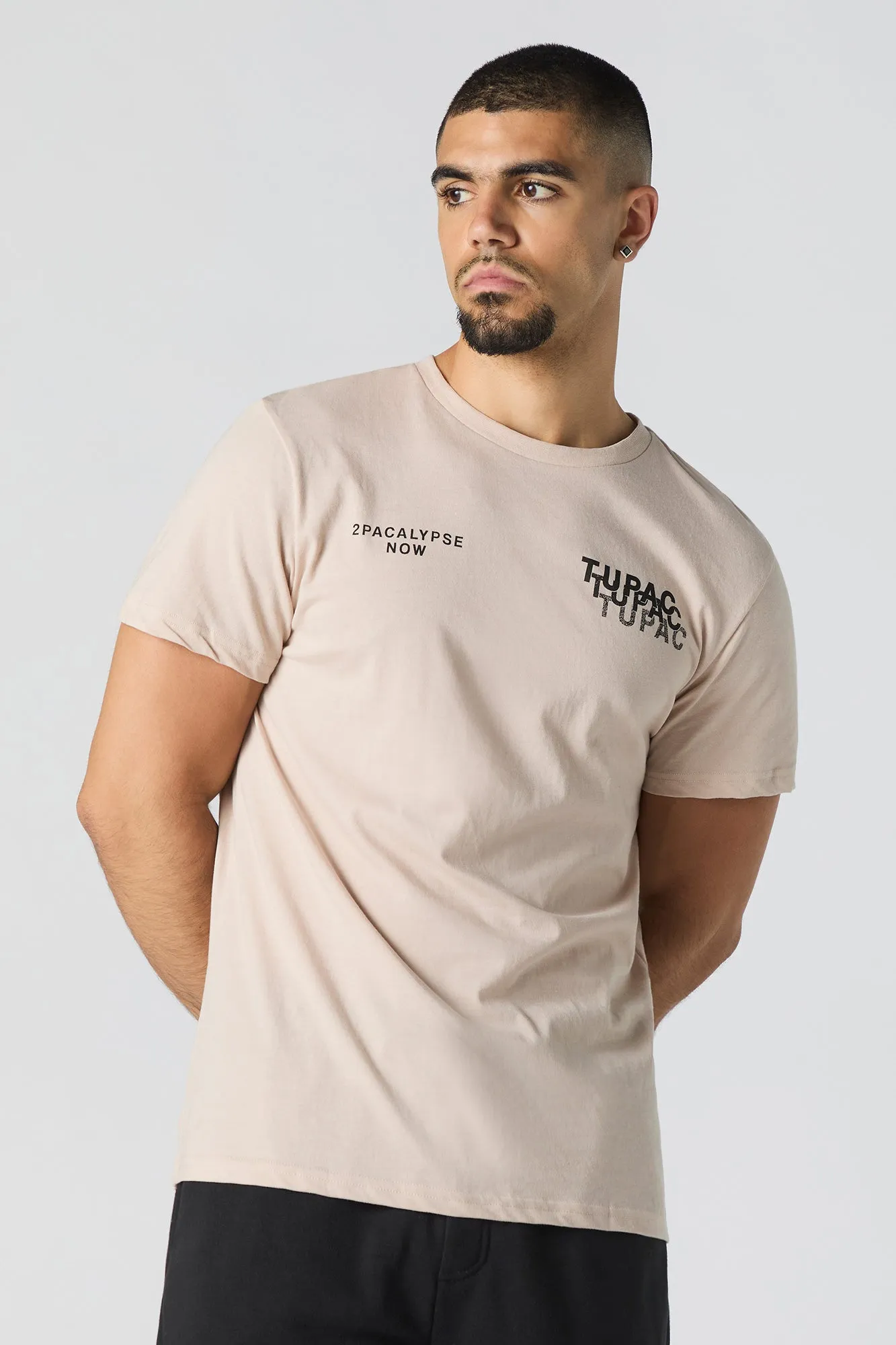 Tupac 2Pacalypse Now Graphic T-Shirt sold by Urban Planet product image thumbnail 2