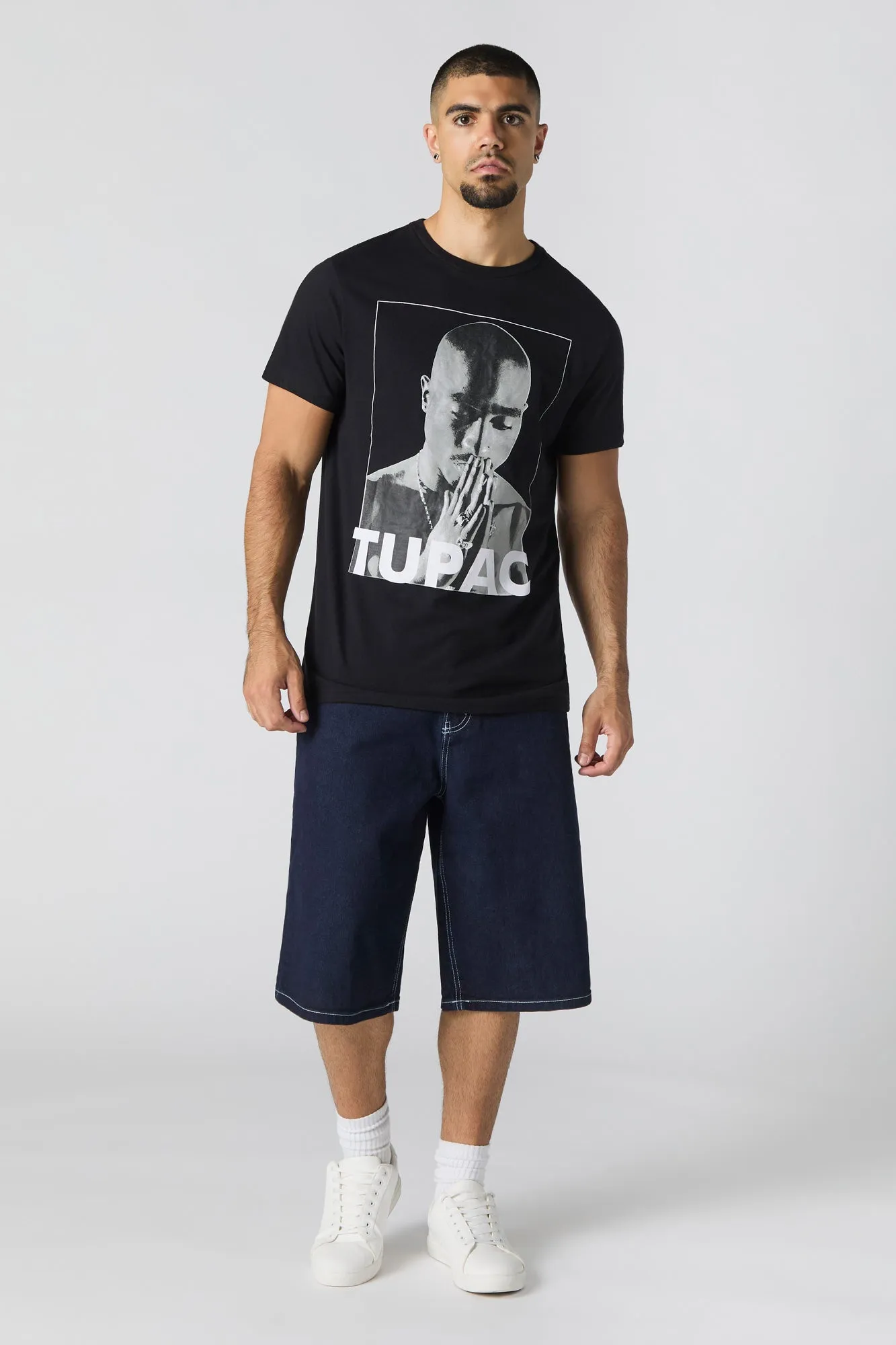 T-shirt à imprimé Tupac sold by Urban Planet product image thumbnail 3