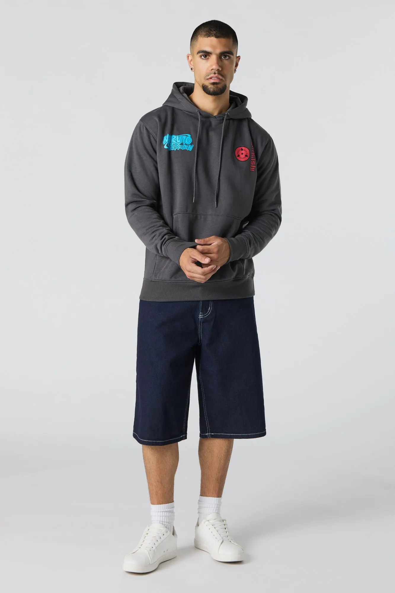 Naruto Graphic Fleece Hoodie sold by Urban Planet product image thumbnail 3