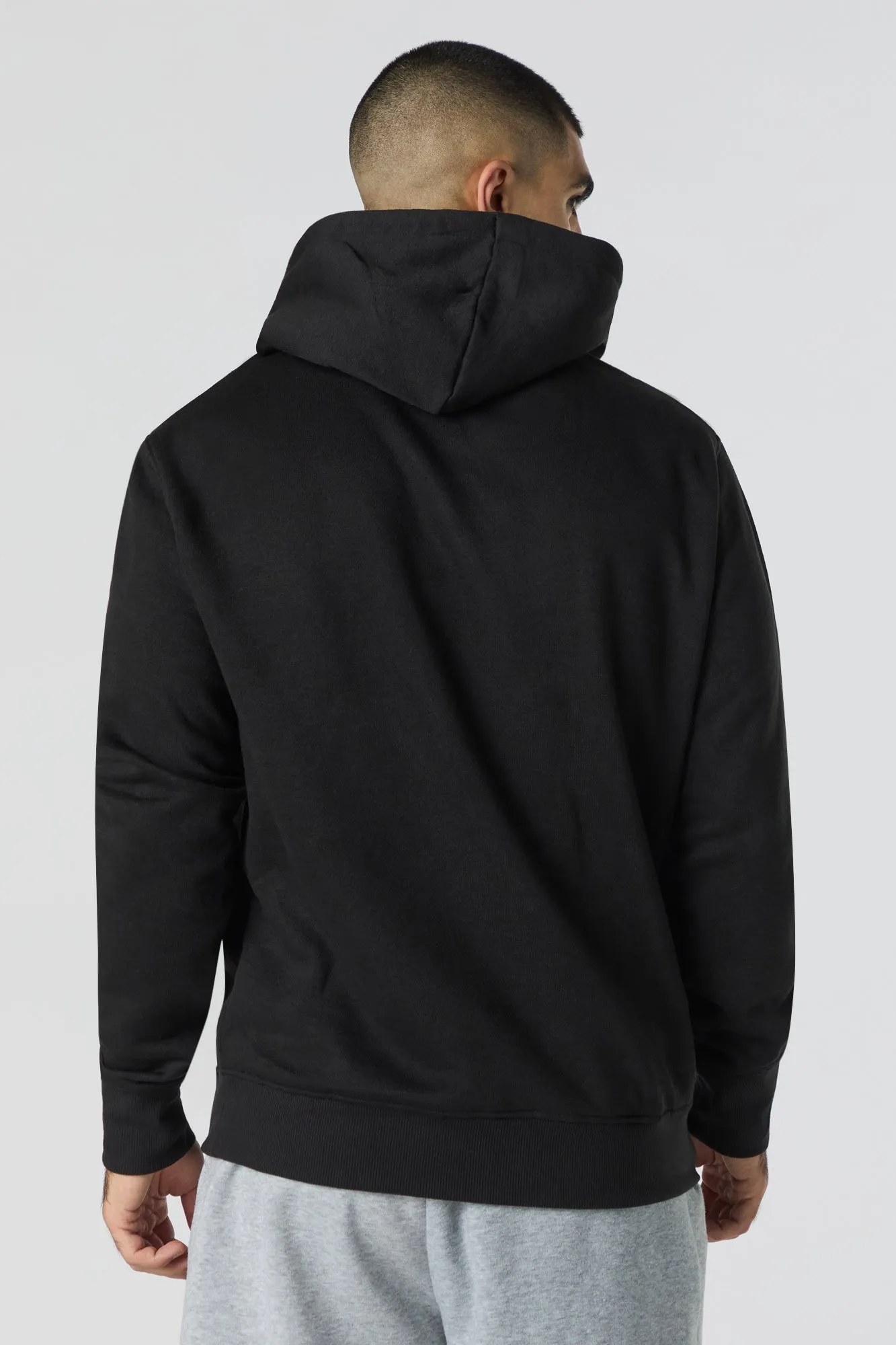 Las Vegas Raiders Flocked Print Fleece Hoodie sold by Urban Planet product image thumbnail 2