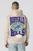 Haut à capuchon en molleton à imprimé floqué Buffalo Bills sold by Urban Planet