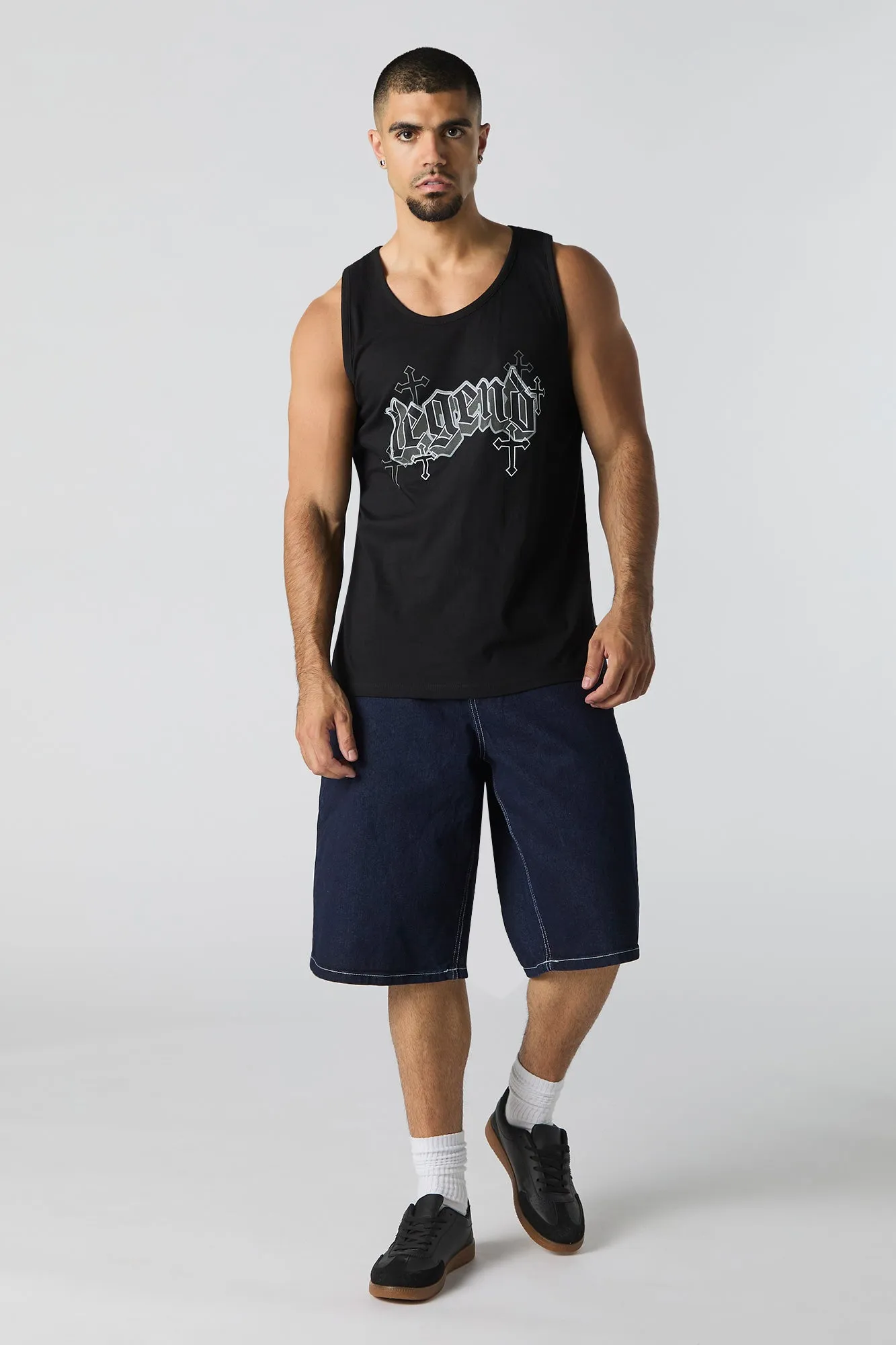 Legend Graphic Tank sold by Urban Planet product image thumbnail 3