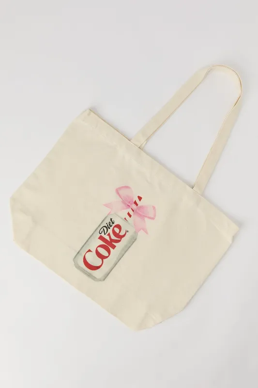Fourre-tout à imprimé Diet Coke sold by Urban Planet