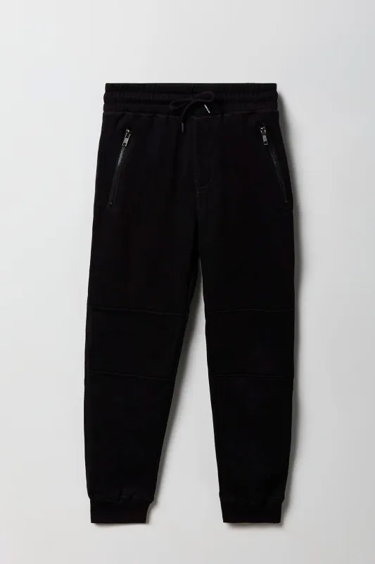 Jogger en molleton avec poche à glissière pour garçons sold by Urban Planet