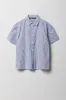 Boys Striped Button-Up Boxy Top sold by Urban Planet