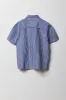Boys Striped Button-Up Boxy Top sold by Urban Planet