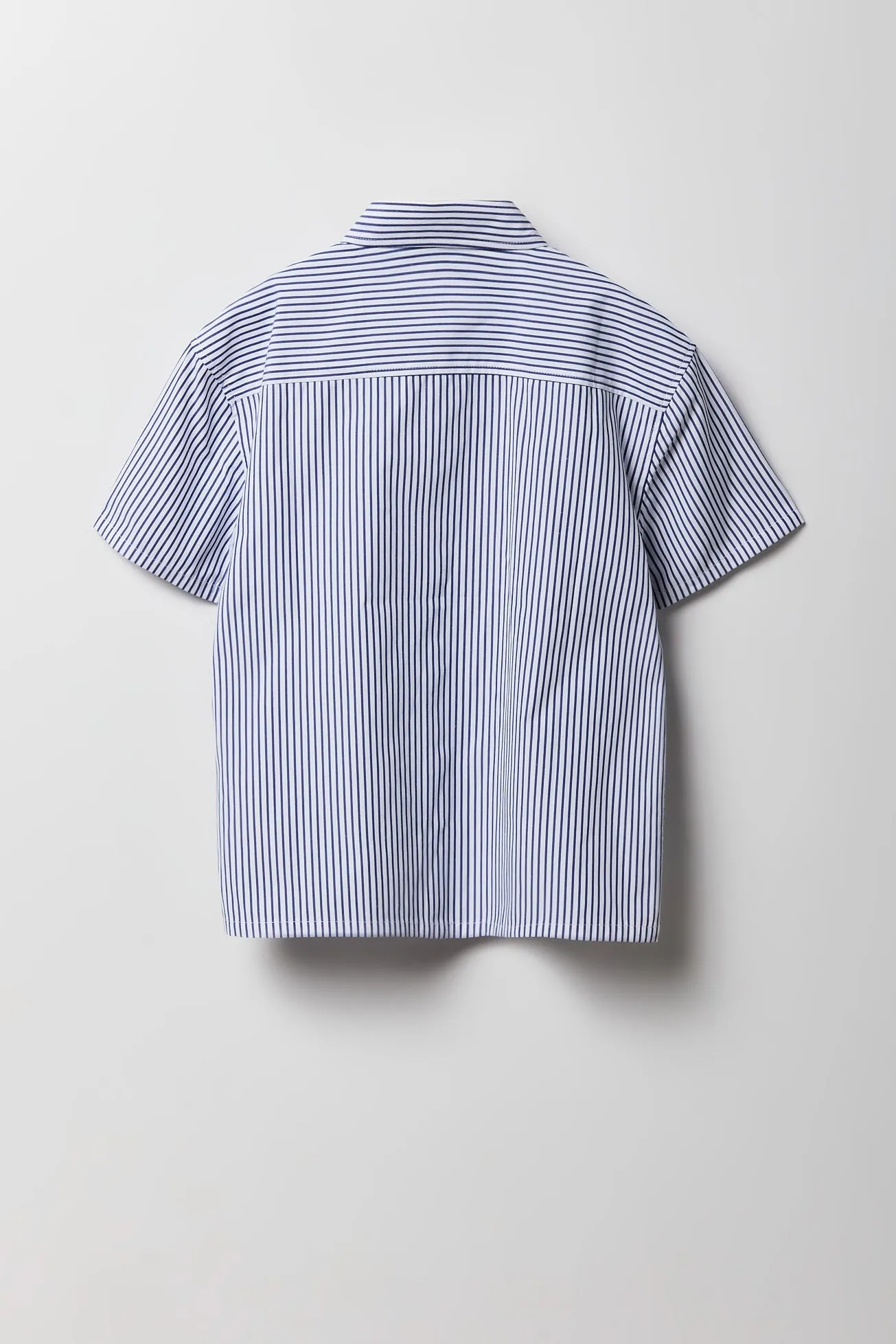 Haut carré boutonné rayé pour garçon sold by Urban Planet product image thumbnail 2