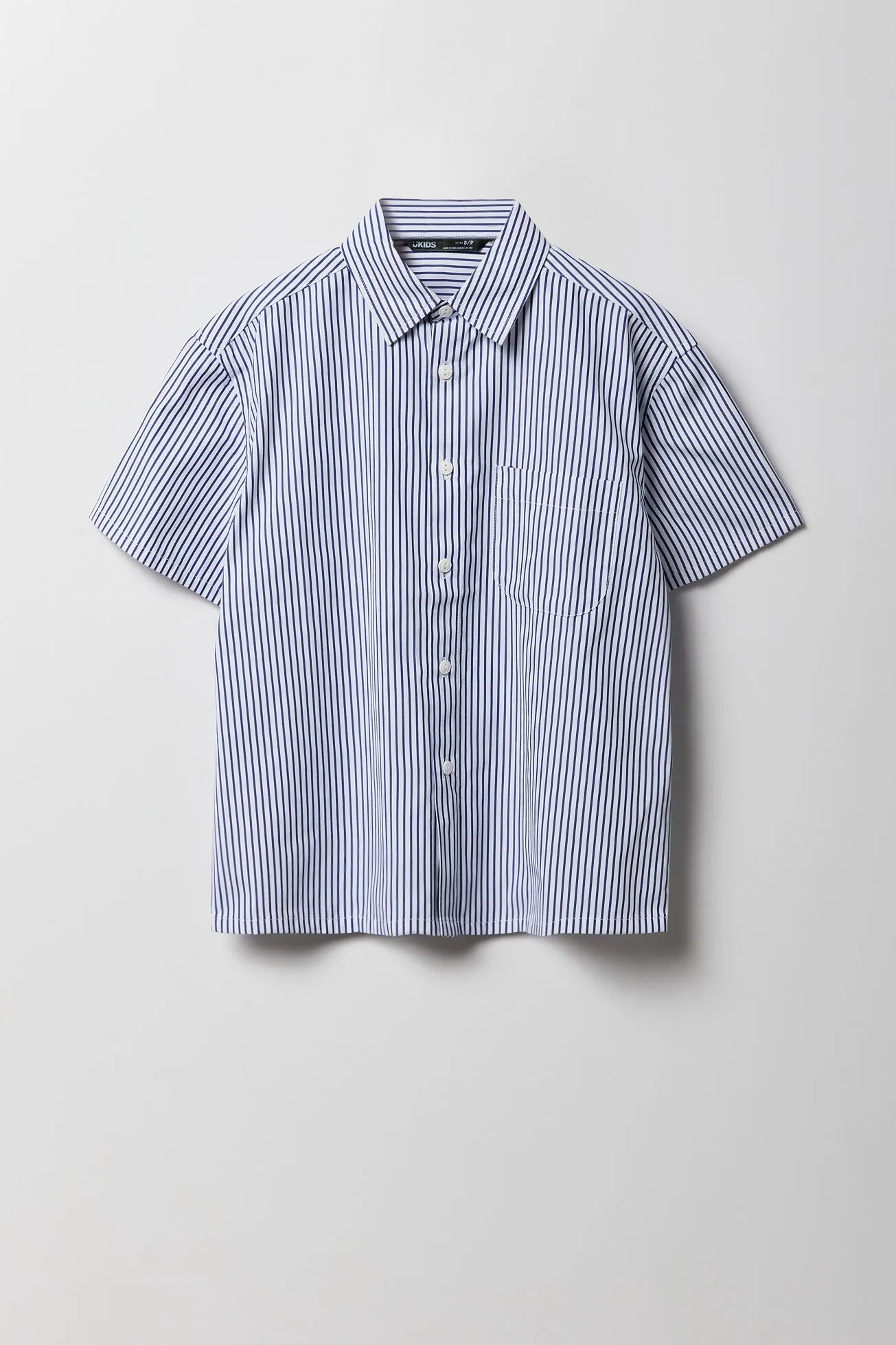 Haut carré boutonné rayé pour garçon sold by Urban Planet