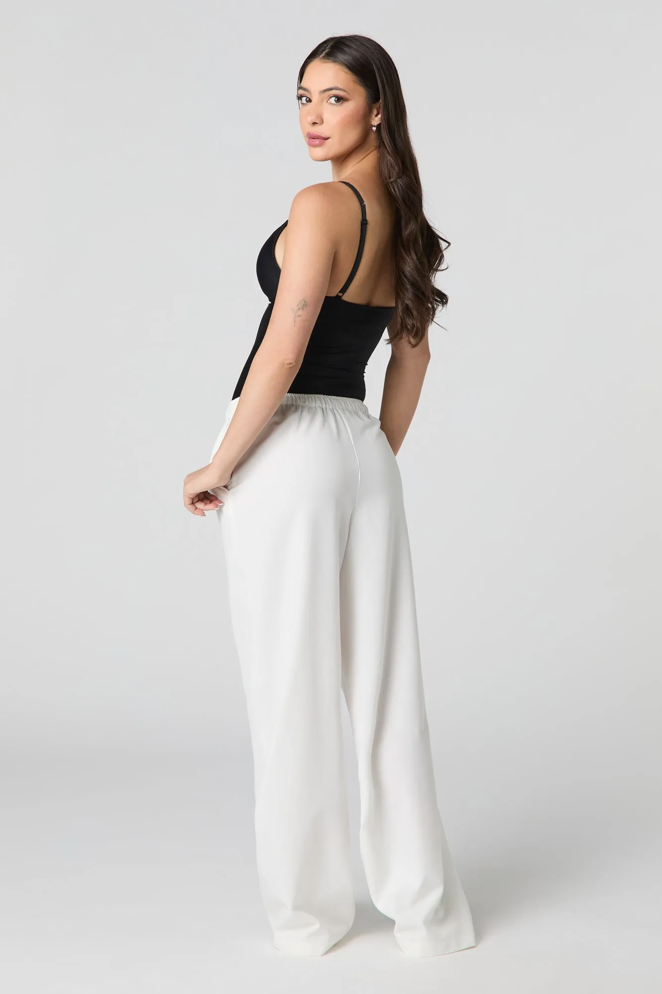 Pantalon à jambe large avec taille coulissante sold by Urban Planet product image thumbnail 3