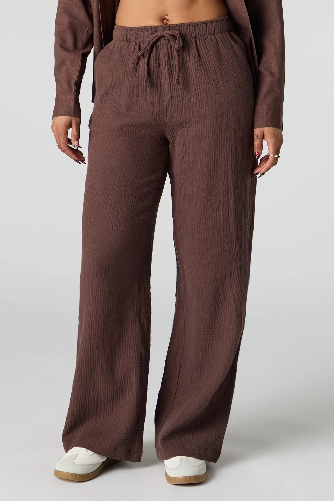 Crinkle Drawstring Pant sold by Urban Planet product image thumbnail 2