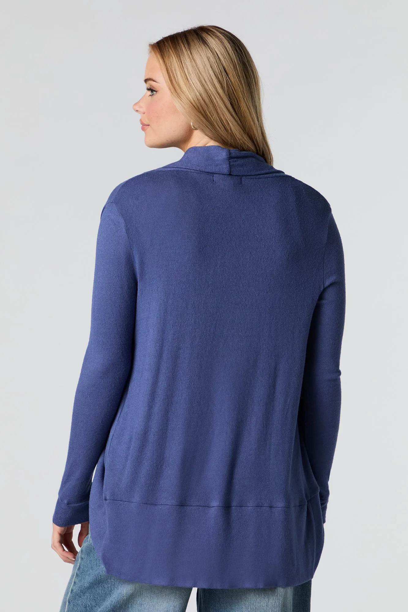 Cardigan enveloppant en tricot sold by Urban Planet product image thumbnail 2