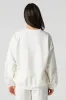 City Twill Embroidered Fleece Sweatshirt sold by Urban Planet